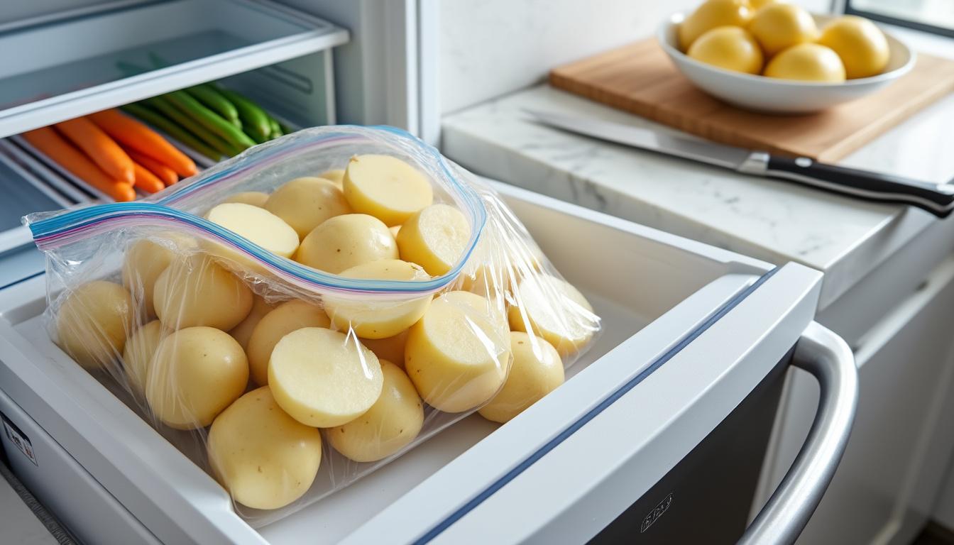découvrez comment congeler des pommes de terre correctement pour préserver leur saveur et leur texture. suivez nos astuces simples pour réussir la congélation et profiter de pommes de terre prêtes à cuisiner à tout moment.