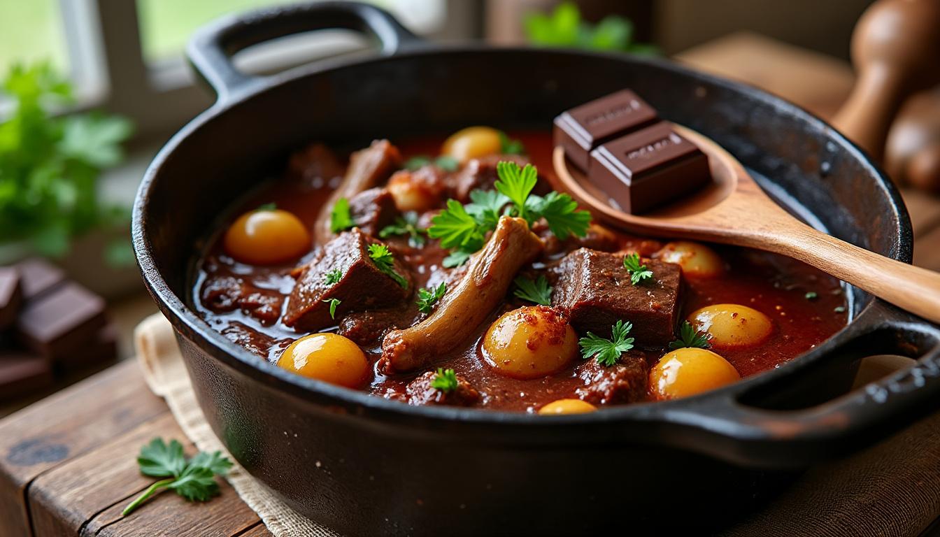 découvrez pourquoi ajouter un carré de chocolat dans le bœuf bourguignon enrichit sa saveur et apporte une touche de gourmandise à ce plat traditionnel français.