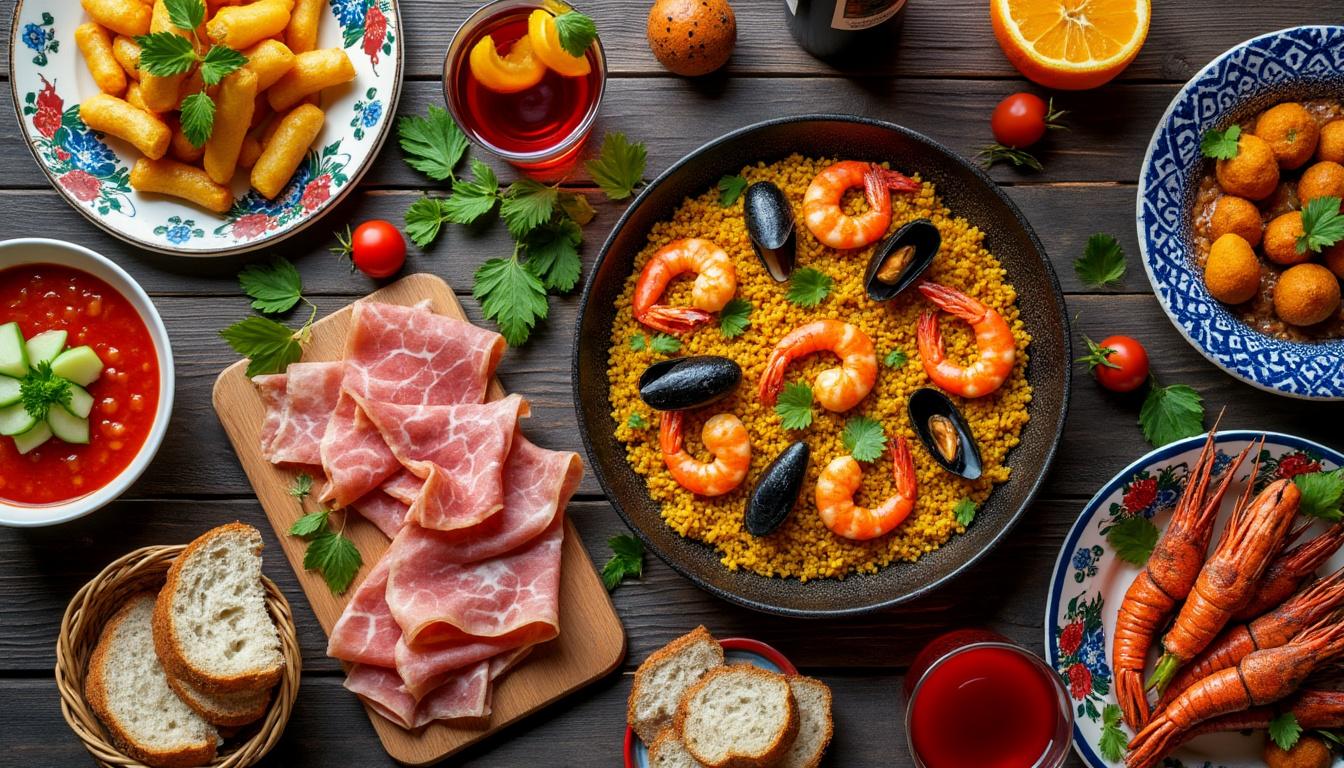 découvrez les spécialités espagnoles culinaires authentiques, des tapas savoureuses aux paellas riches en saveurs, pour un voyage gustatif au cœur de l'espagne.