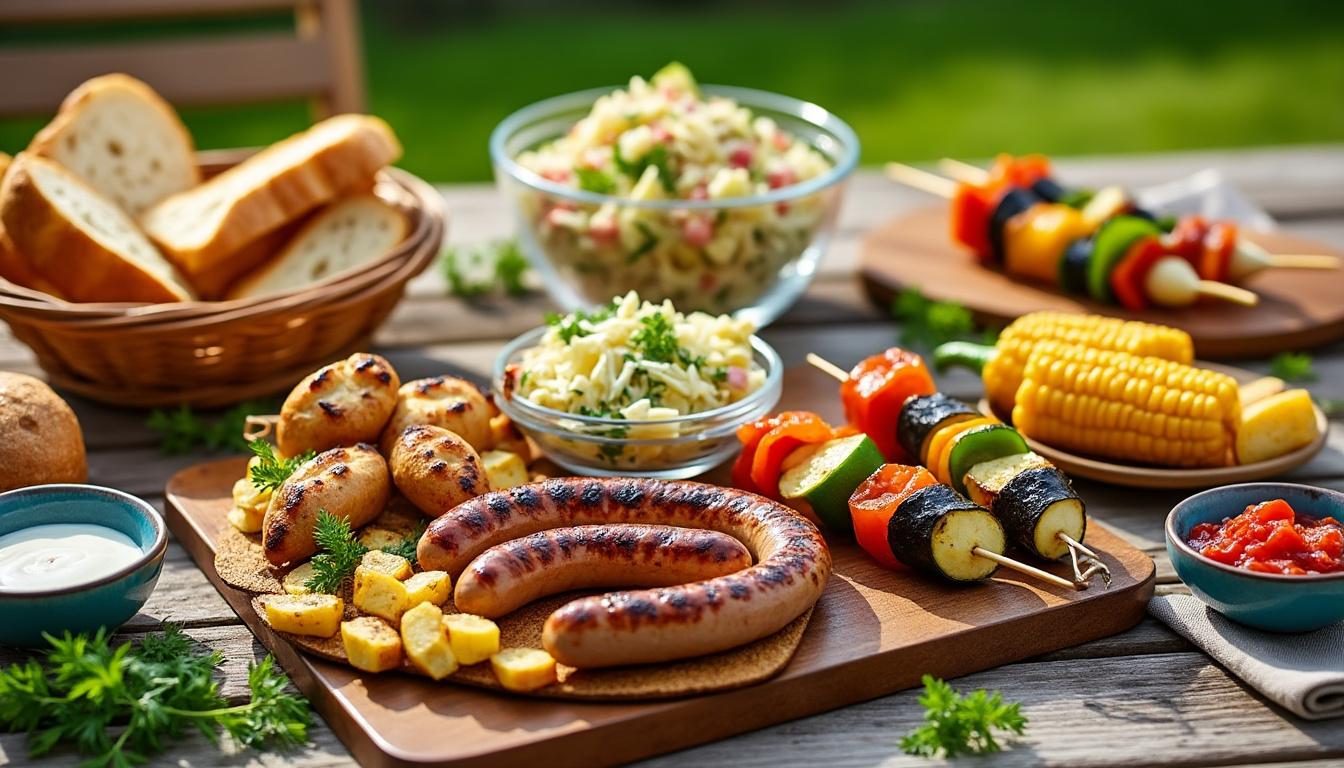 découvrez nos idées d'accompagnements savoureux pour sublimer vos saucisses au barbecue, parfaits pour un repas convivial et gourmand.