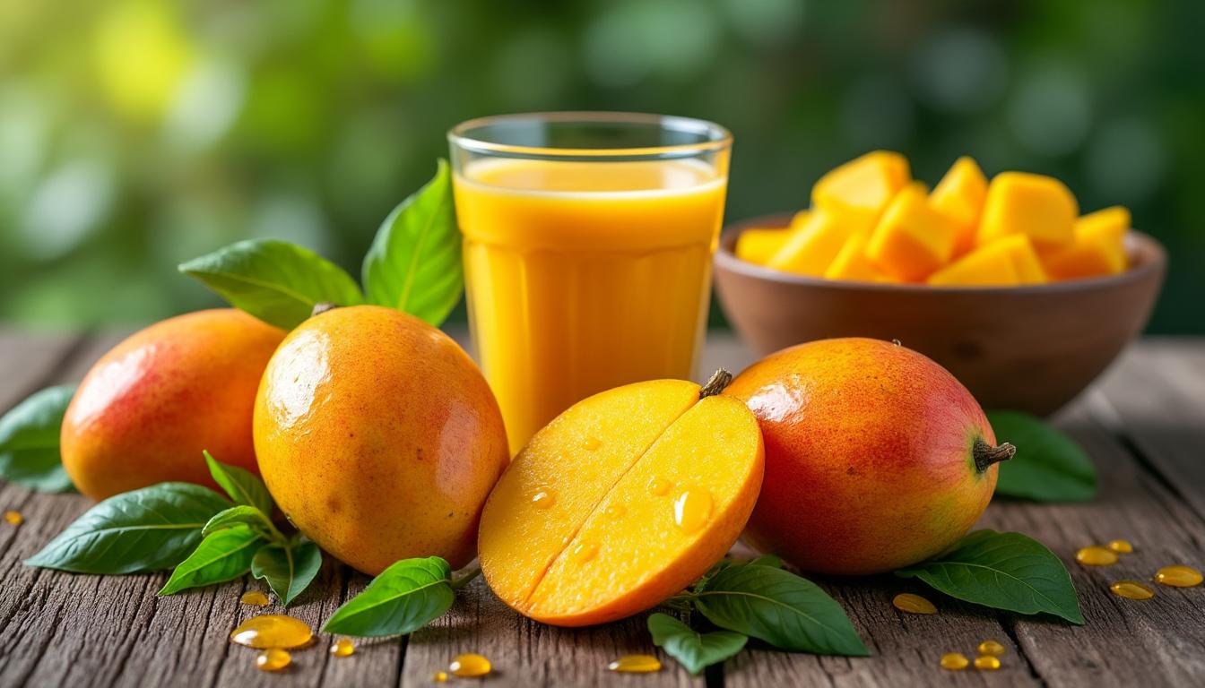 découvrez les nombreux bienfaits des mangues pour la santé, riches en vitamines, antioxydants et fibres, parfaites pour une alimentation équilibrée.