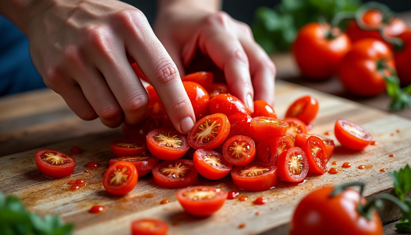 apprenez à concasser les tomates facilement pour vos recettes maison, avec des conseils simples et rapides pour préparer vos sauces et plats mijotés.