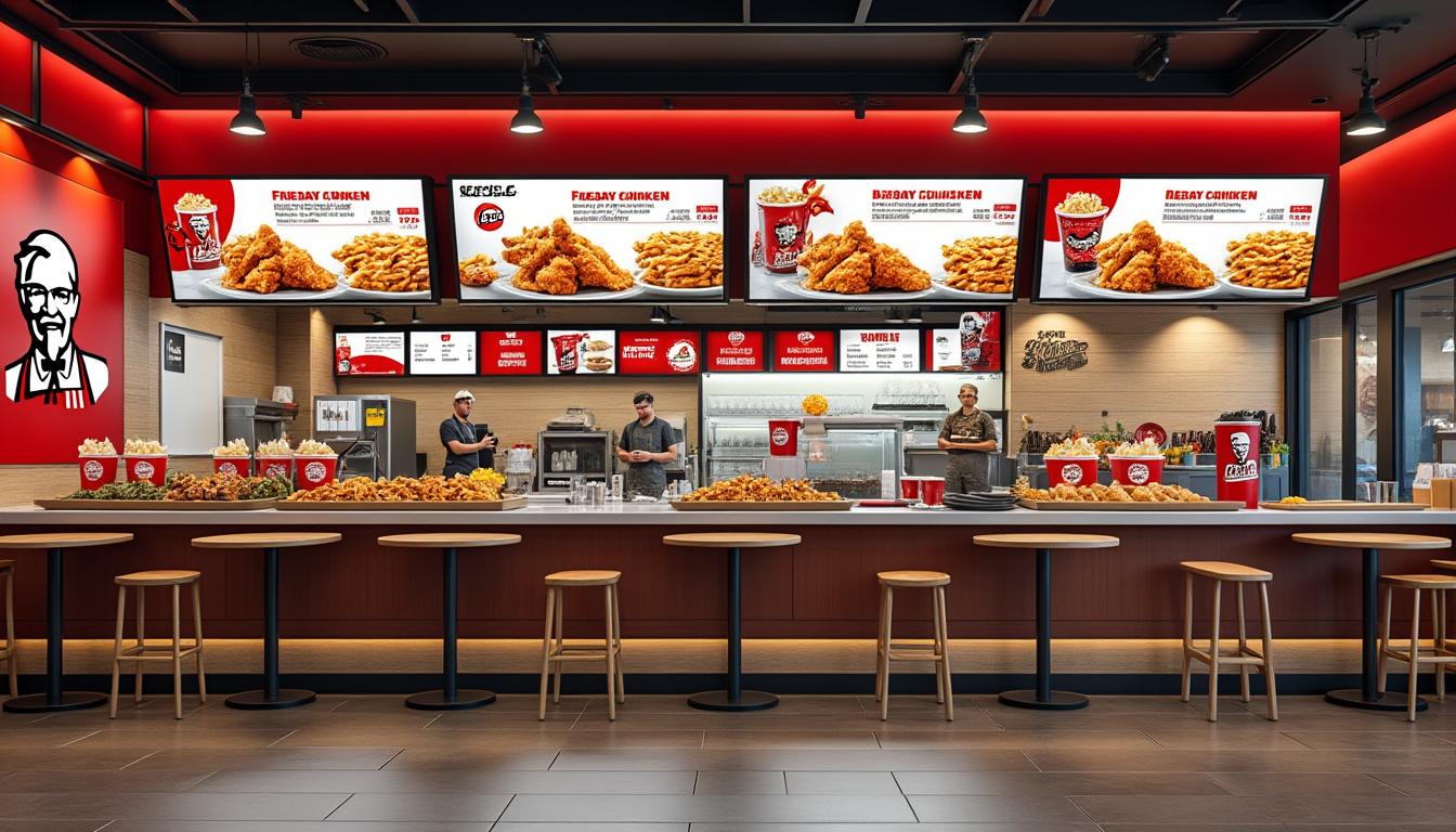 découvrez les tarifs des menus kfc et profitez de délicieuses offres pour tous les goûts. prix détaillés et promotions actuelles disponibles.