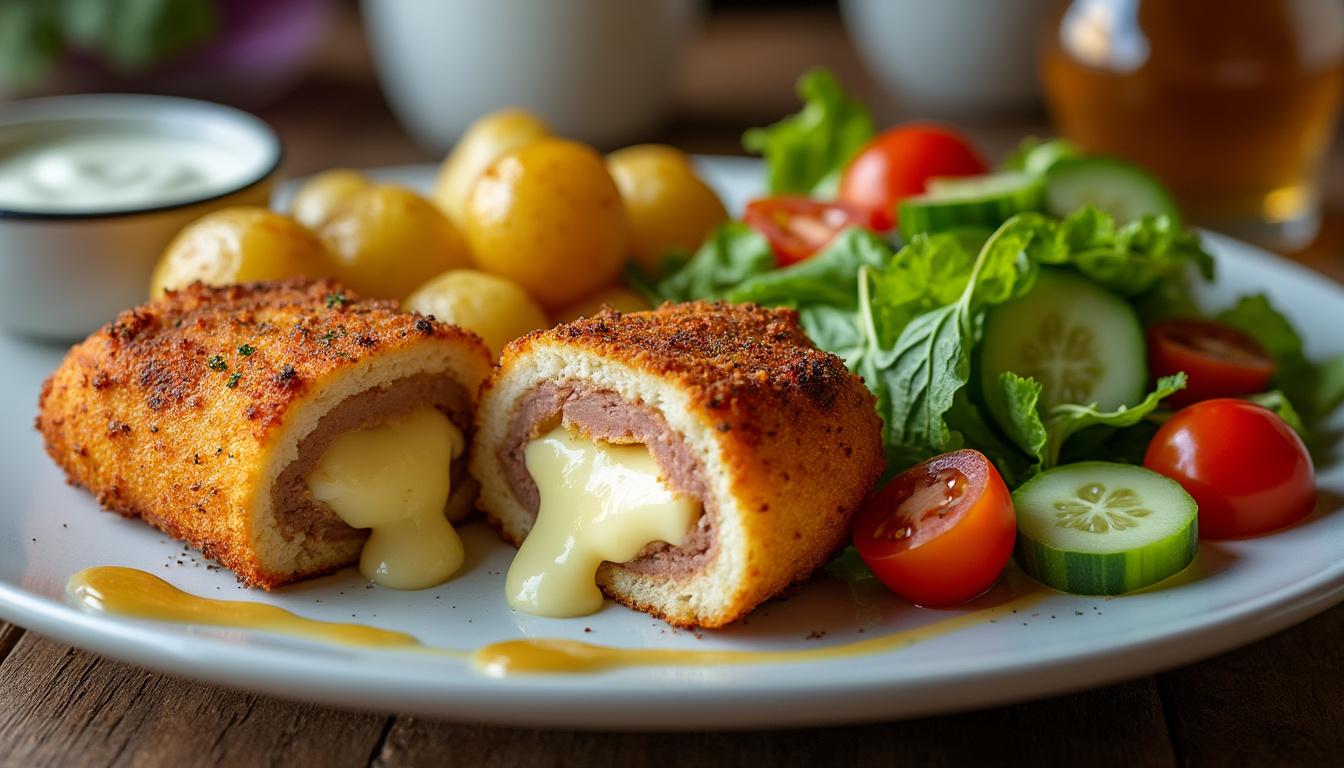 découvrez notre accompagnement personnalisé pour maîtriser la recette du cordon bleu et épater vos convives avec ce plat classique revisité.