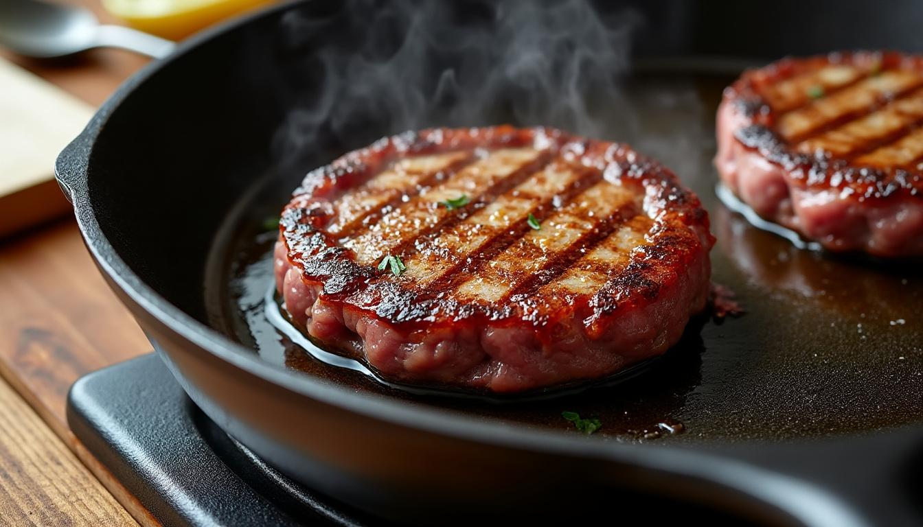découvrez les meilleures techniques pour une cuisson parfaite du steak haché, tendre et savoureuse à chaque fois.