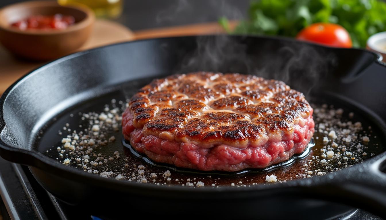 découvrez les meilleures techniques pour une cuisson parfaite du steak haché, tendre et savoureuse à chaque fois.