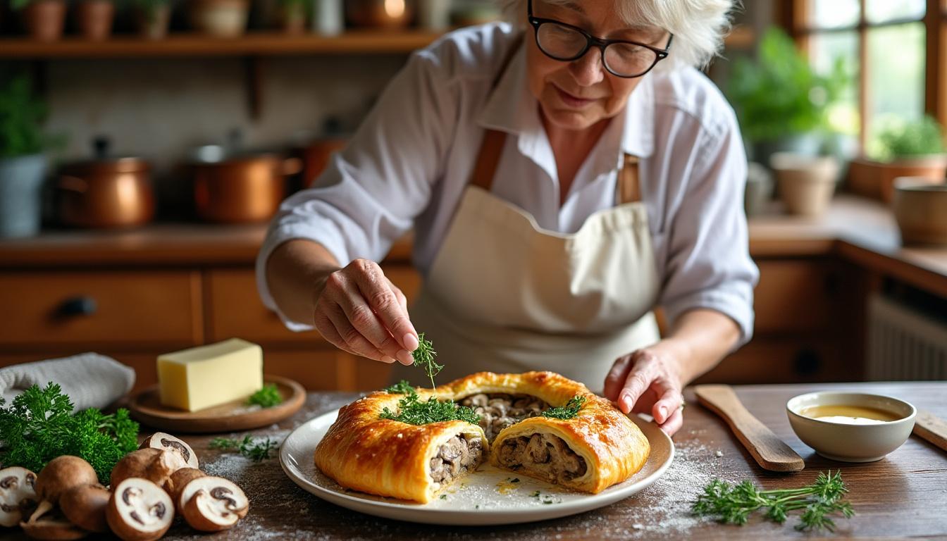 découvrez la recette traditionnelle du vol-au-vent grand-mère, un plat savoureux et réconfortant à partager en famille.