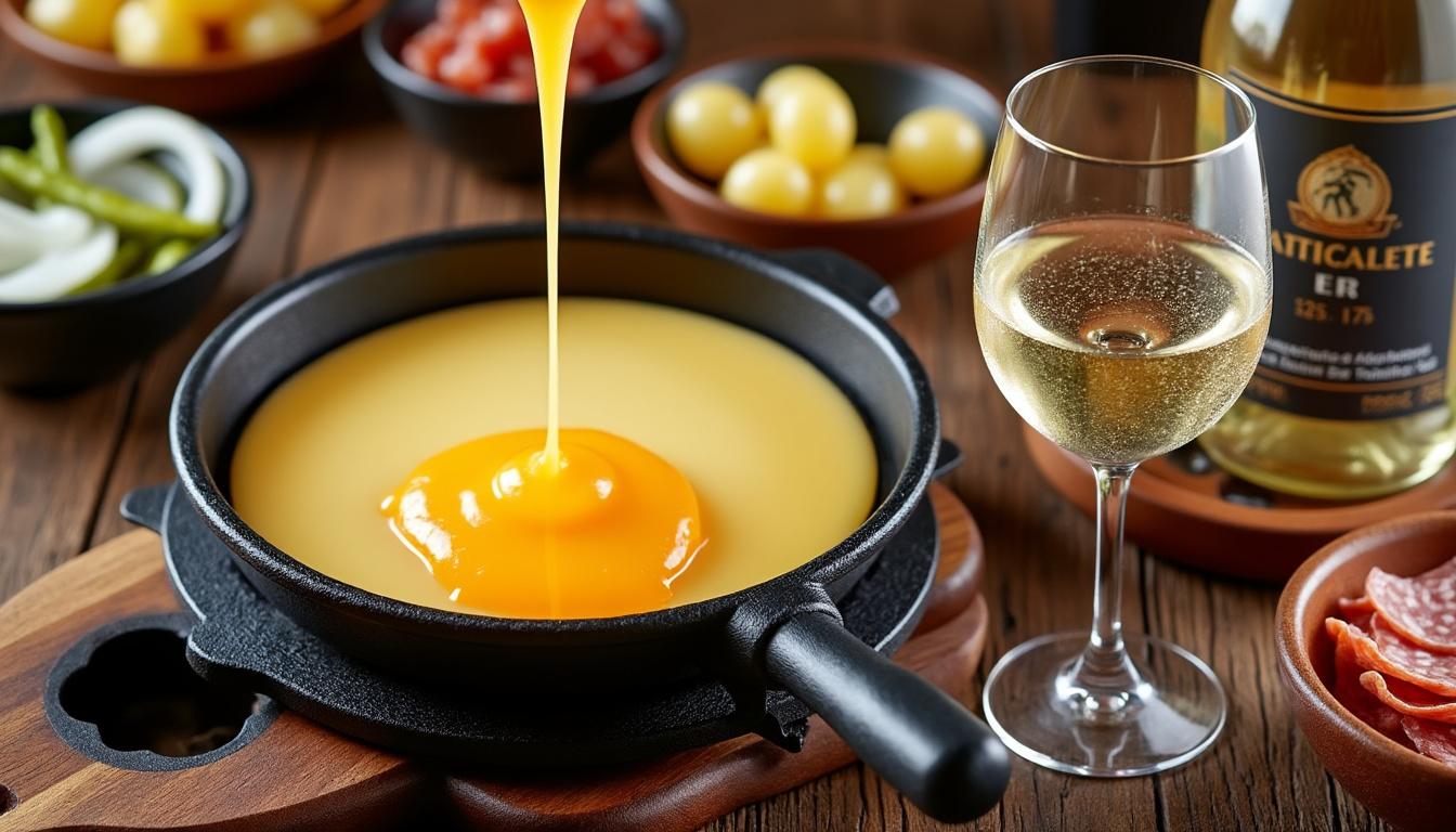 découvrez notre sélection de vins blancs parfaits pour accompagner votre raclette et sublimer vos repas conviviaux. conseil d'accord mets et vins inclus.
