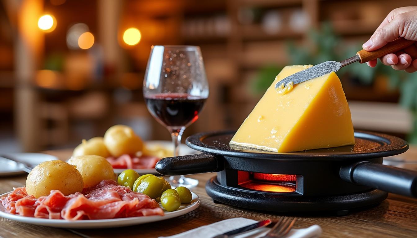 découvrez notre sélection de vins rouges parfaits pour accompagner une raclette savoureuse et conviviale.